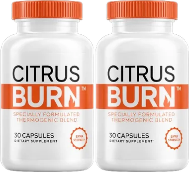 Two bottles of CitrusBurn