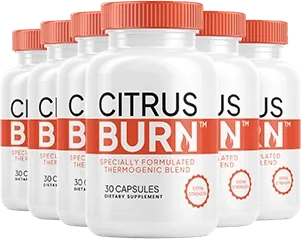 Six bottles of CitrusBurn